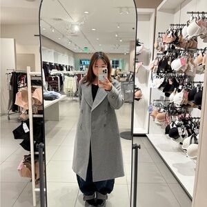 H&M long winter coat!